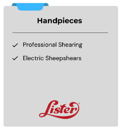 Shearing Landing Page section 3 Handpieces V3-449